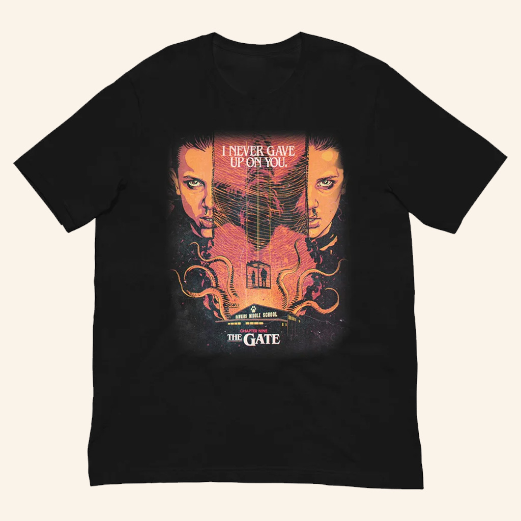 Stranger Things Merch Stranger Things Season 2 x Butcher Billy The Gate T-Shirt Friends Gifts