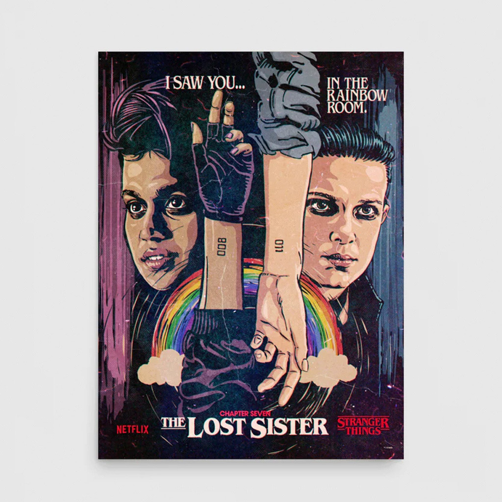 Stranger Things Merch Stranger Things Season 2 x Butcher Billy The Lost Sister Poster Stranger Things Merch Stranger Things Season 2 x Butcher Billy The Lost Sister Poster