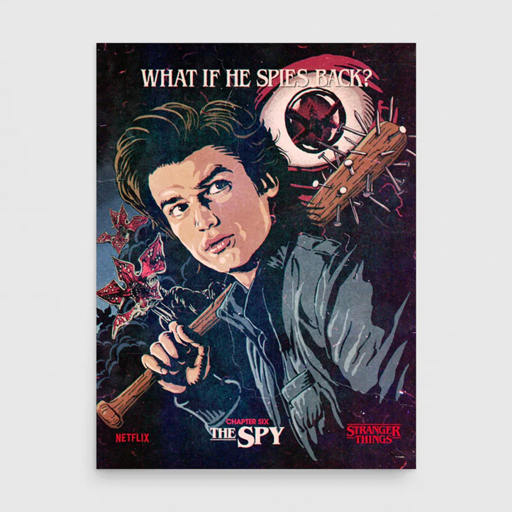 Stranger Things Merch Stranger Things Season 2 x Butcher Billy The Spy Poster Living Room Decor