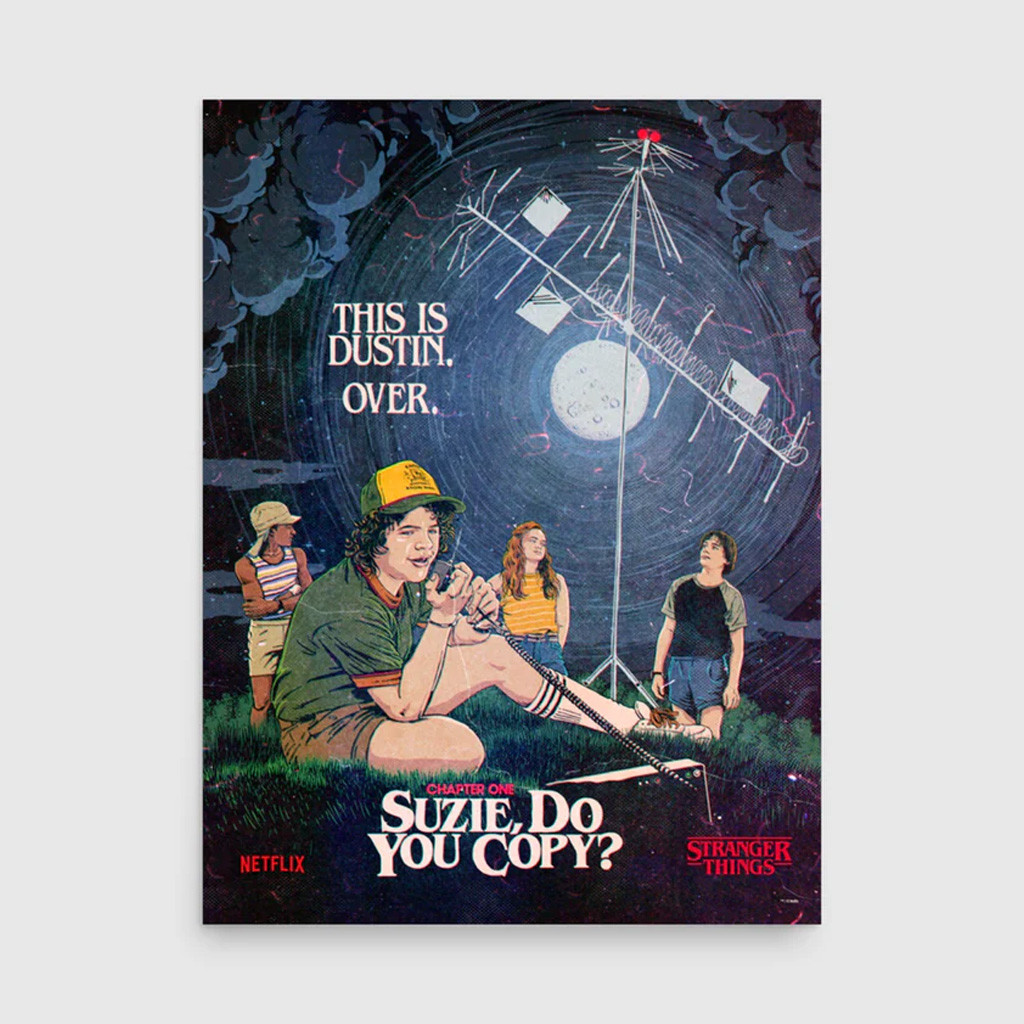 Stranger Things Merch Stranger Things Season 3 x Butcher Billy Suzie Do You Copy Poster Stranger Things Merch Stranger Things Season 3 x Butcher Billy Suzie Do You Copy Poster