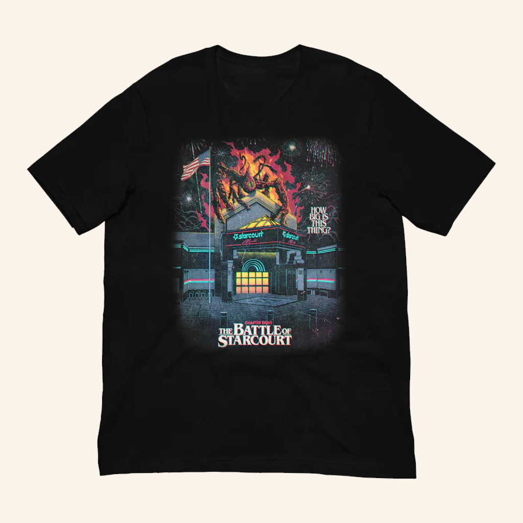 Stranger Things Merch Stranger Things Season 3 x Butcher Billy The Battle Of Starcourt T-Shirt