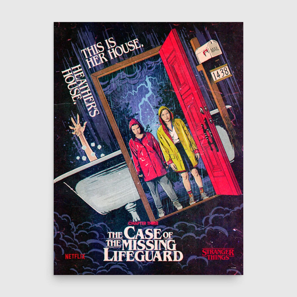 Stranger Things Merch Stranger Things Season 3 x Butcher Billy The Case Of The Missing Lifeguard Poster Stranger Things Merch Stranger Things Season 3 x Butcher Billy The Case Of The Missing Lifeguard Poster