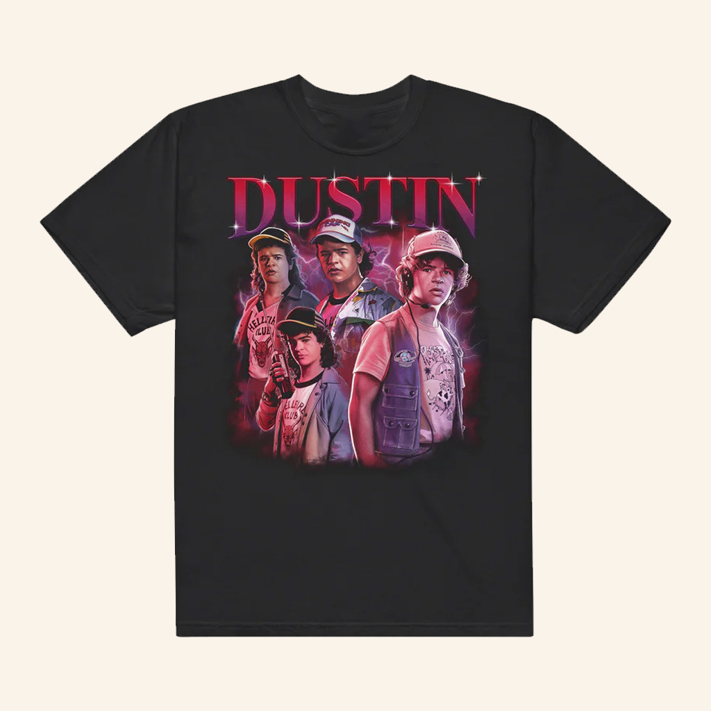 Stranger Things Merch Stranger Things T-Shirt Dustin Heartthrob Shirt Brother Gifts