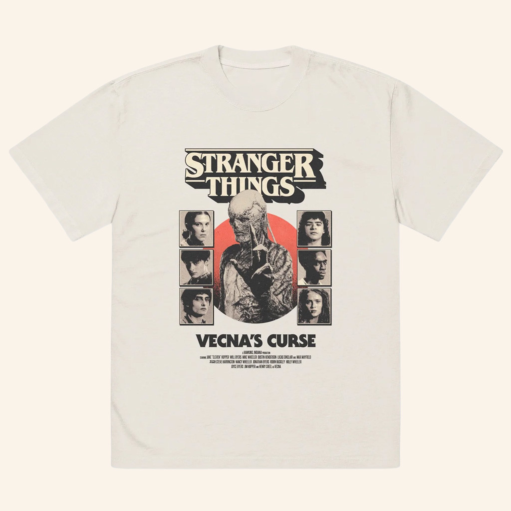 Stranger Things Merch Stranger Things T-Shirt Vecna's Curse Shirt Gifts For Dad