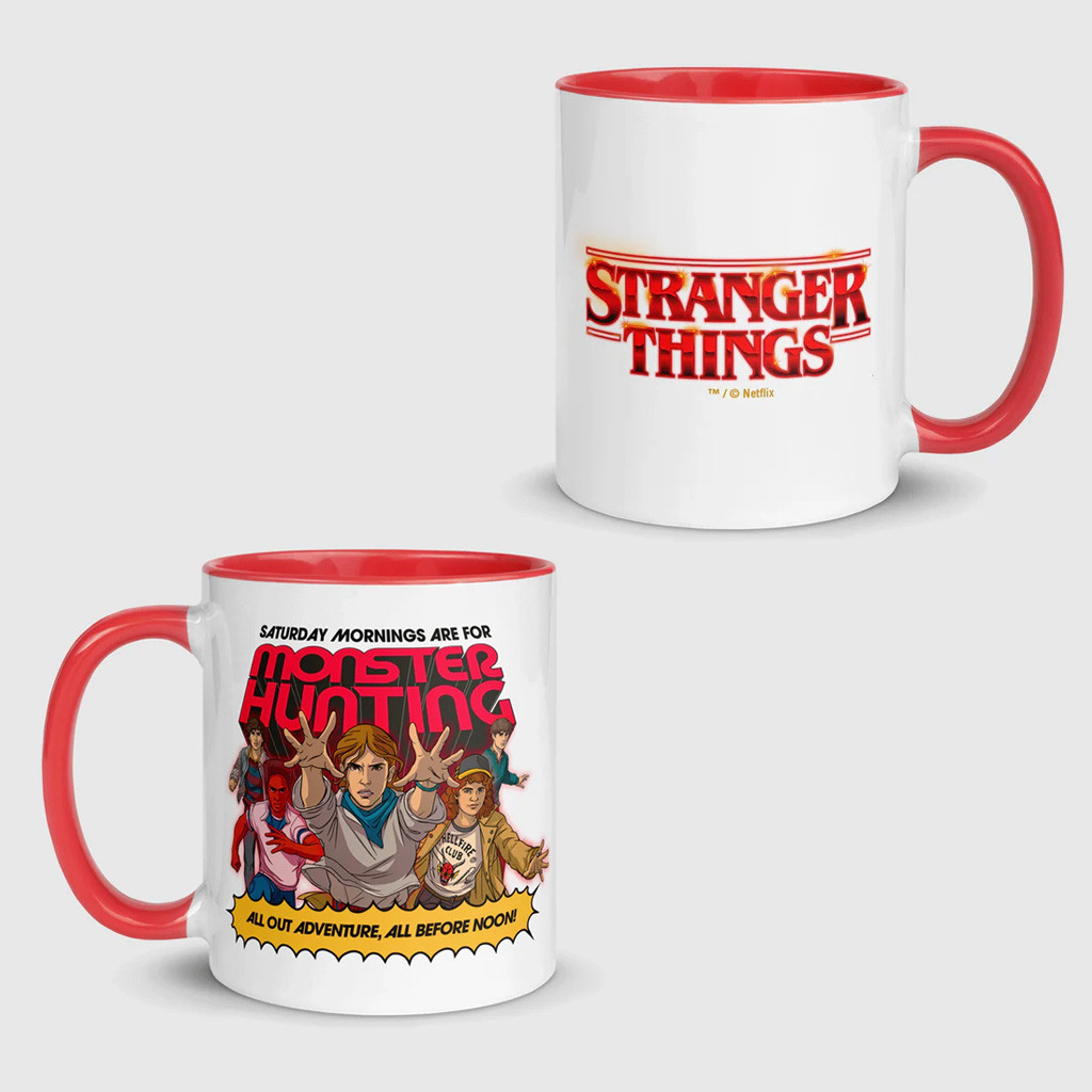 Stranger Things Merch Stranger Things Two Tone Mug Saturday Mornings Mug Gifts For Dudes Stranger Things Merch Stranger Things Two Tone Mug Saturday Mornings Mug Gifts For Dudes