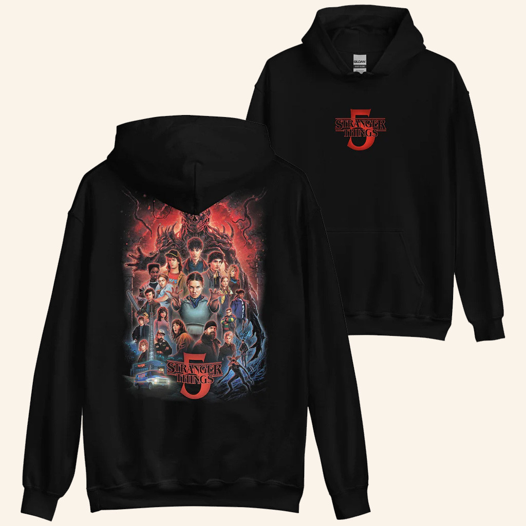 Stranger Things Merch Stranger Things x Kyle Lambert Hoodie Season 5 Art Hoodie Fans Gifts Stranger Things Merch Stranger Things x Kyle Lambert Hoodie Season 5 Art Hoodie Fans Gifts