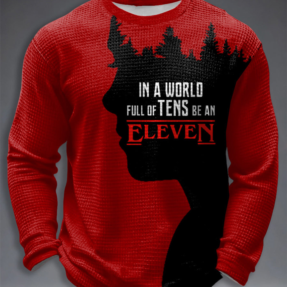 Stranger Things Merch Sweatshirt Eleven Upside Down Sweatshirt Stranger Thing Gift