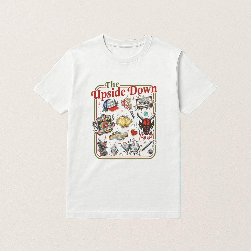 Stranger Things Merch Welcome To The Up And Side Down Shirt 2025 Gifts For Fans