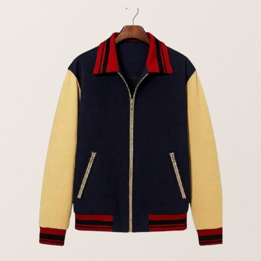 Stranger Things Season 5 Noah Schnapp Bomber Jacket Stranger Things Merch Gifts For Him