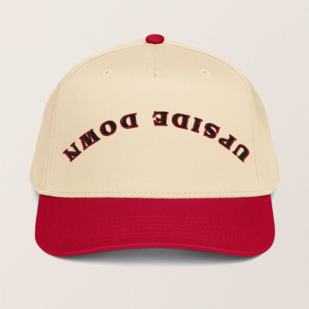 Stranger Things Season 5 Upside Down Embroidered Hat Stranger Things Merch Fan Gifts Stranger Things Season 5 Upside Down Embroidered Hat Stranger Things Merch Fan Gifts