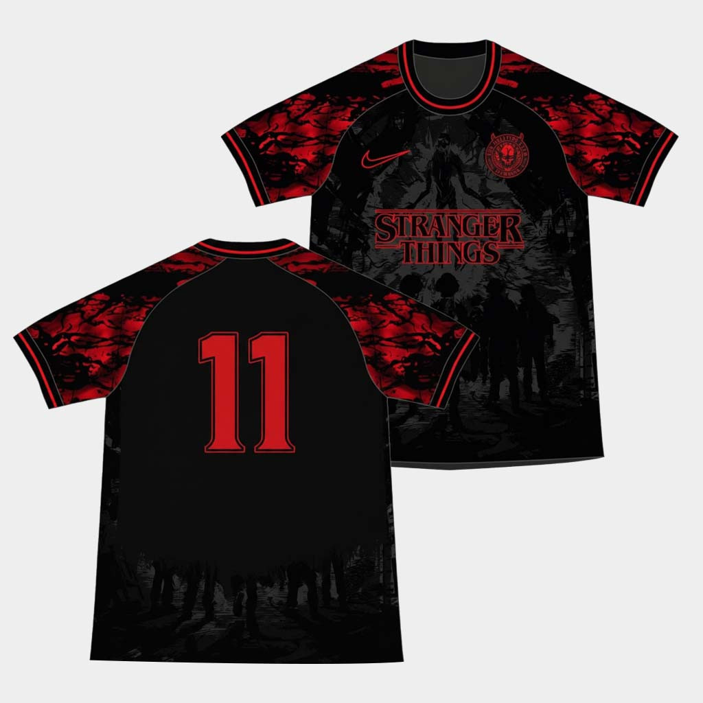 Stranger Things The Hellfire Club Football Jersey Stranger Things Merch Gifts For Fans