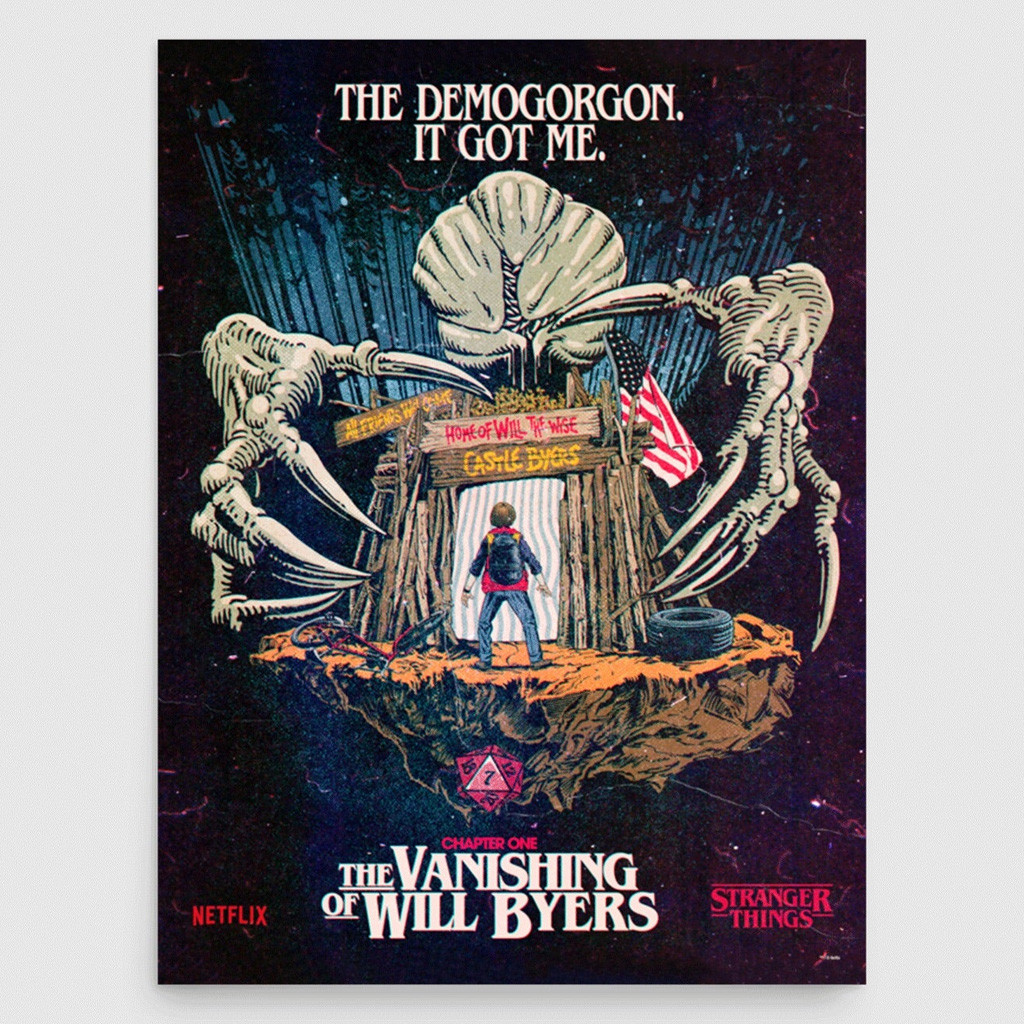 Stranger Things Will Byers Merch ST S1 X Butcher Billy Vanishing Of Will Byers Poster Fan Gifts