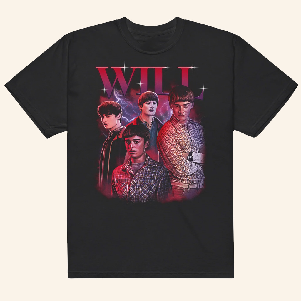 Stranger Things Will Byers Merch Will Heartthrob T-Shirt Gifts For Stranger Things Fans