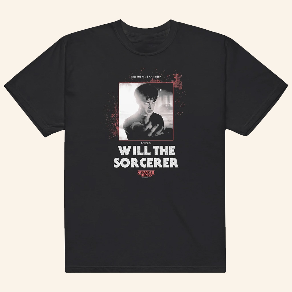 Stranger Things Will Byers Merch Will The Sorcerer T-Shirt Stranger Things Merch Friends Gifts