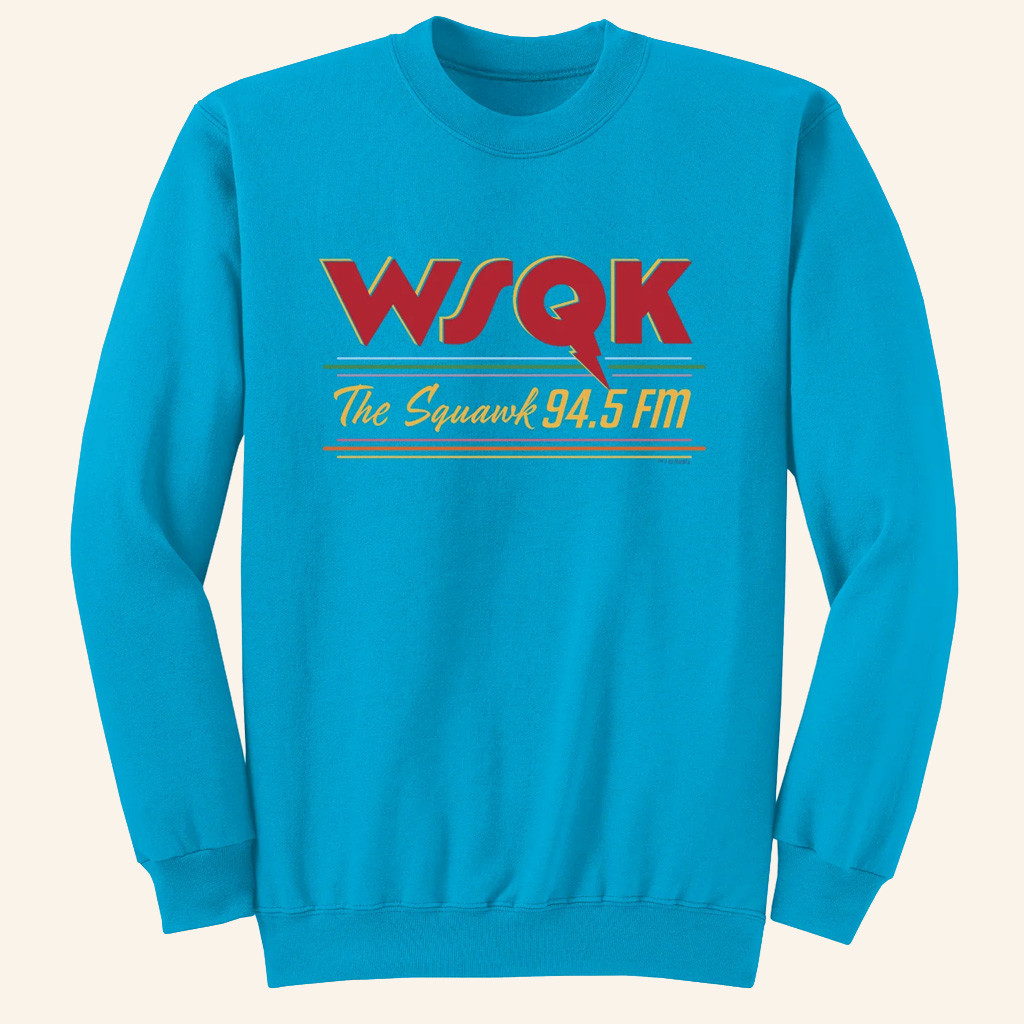 Stranger Things WSQK Merch Stranger Things WSQK Sweatshirt Gifts For Friends