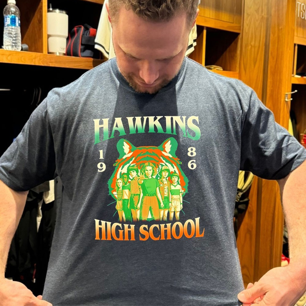 Stranger Things X Hawkins High School 1986 T Shirt