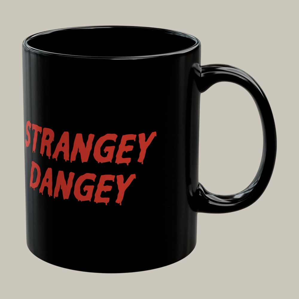Strangey Dangey Legacy Mug Murder With My Husband Merch Present Idea For Coffee Dad
