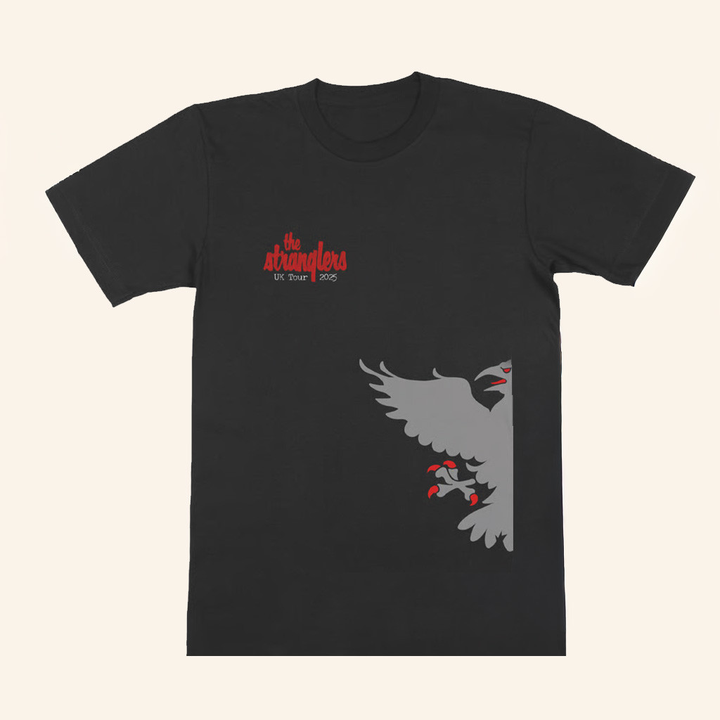 Stranglers Merch 51 Raven T-Shirt Christmas Gift Ideas For Rock Fans