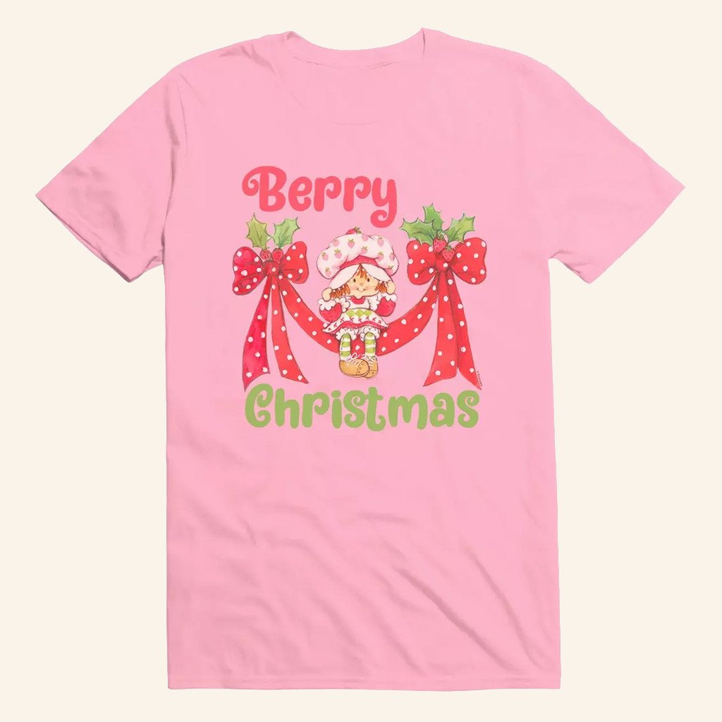 Strawberry Shortcake Merch Strawberry Shortcake Berry Christmas T-Shirt Gifts For Sister