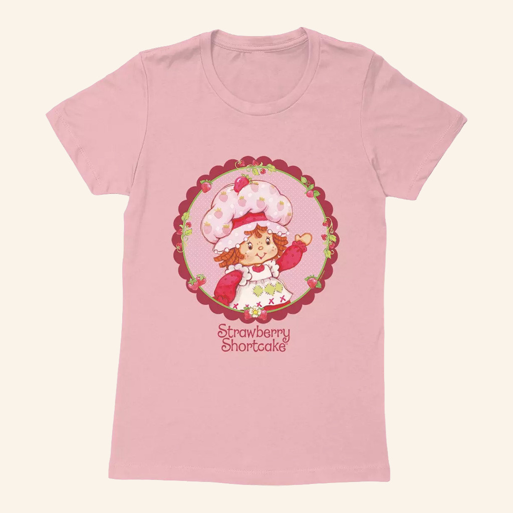 Strawberry Shortcake Merch Strawberry Shortcake Circle Portrait T-Shirt Gifts For Sister