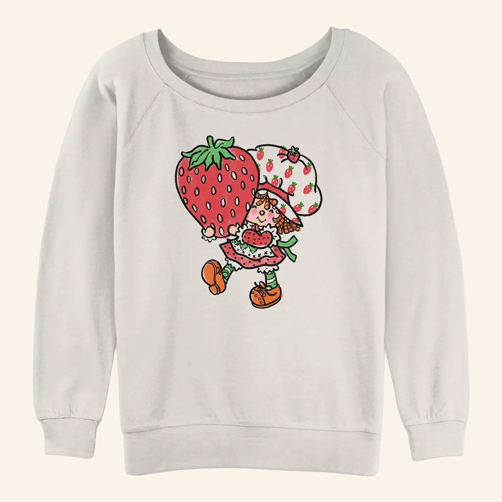 Strawberry Shortcake Merch Strawberry Shortcake Cute Sweatshirt Best Gifts For Daughter
