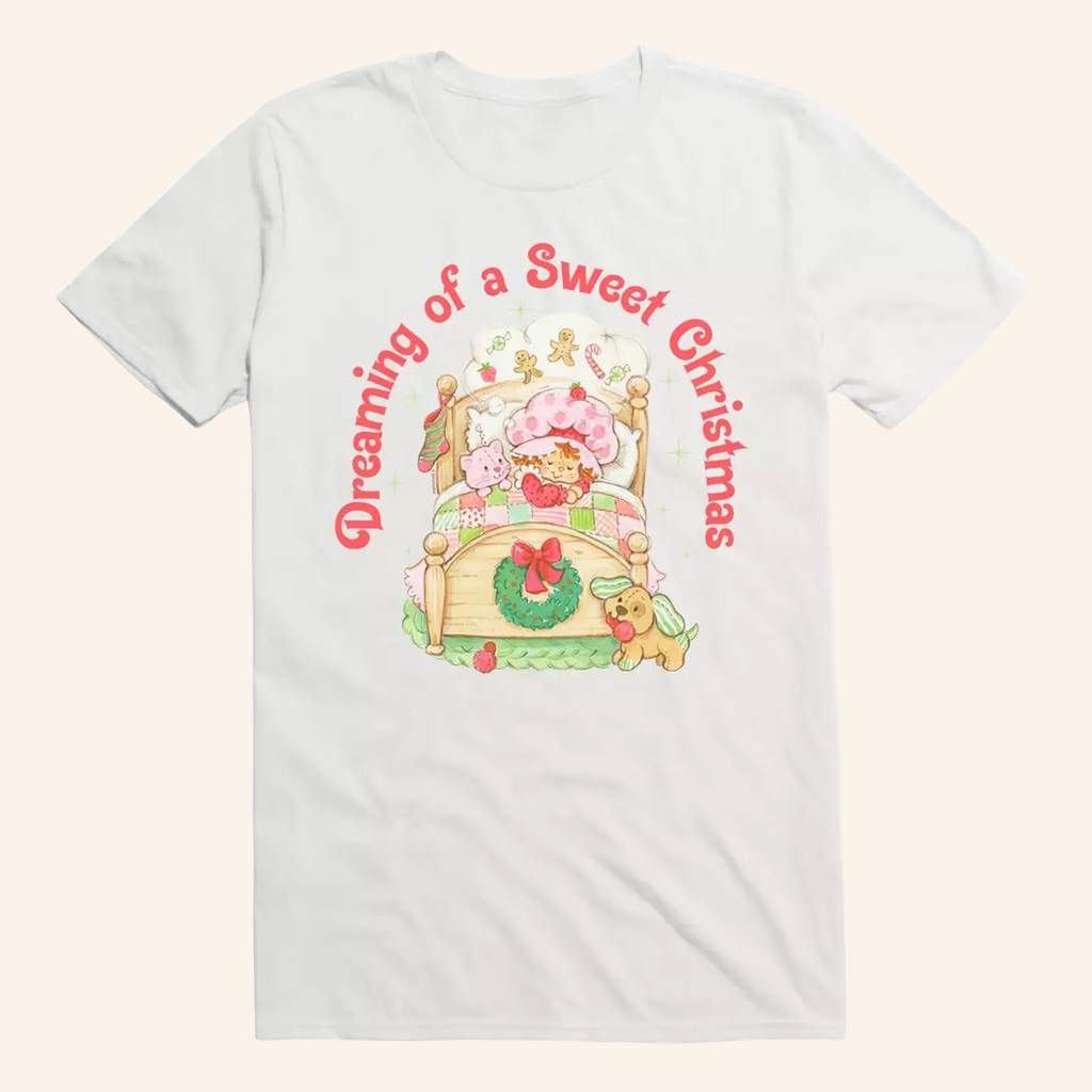 Strawberry Shortcake Merch Strawberry Shortcake Dreaming Of A Sweet Christmas T-Shirt Her Gifts Strawberry Shortcake Merch Strawberry Shortcake Dreaming Of A Sweet Christmas T-Shirt Her Gifts