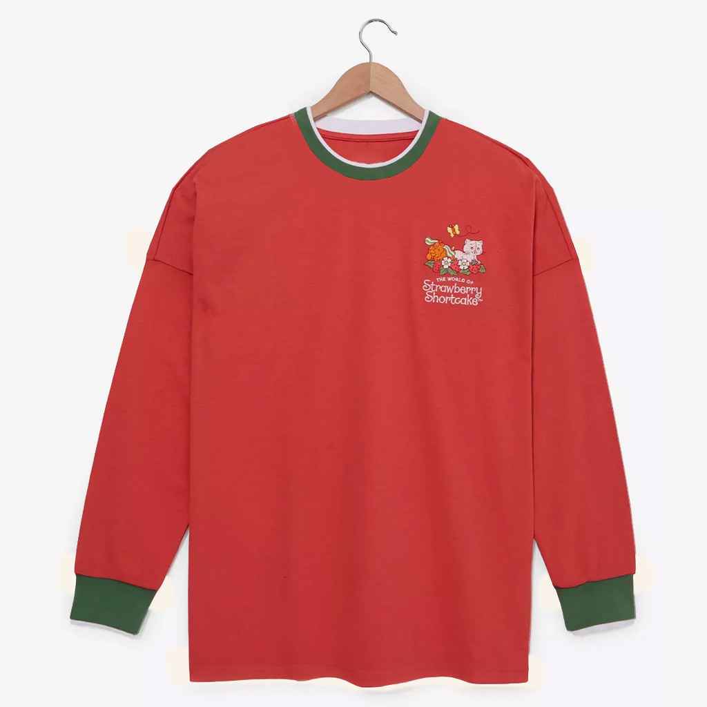 Strawberry Shortcake Merch Strawberry Shortcake Group Portrait Long Sleeve T-Shirt Gifts
