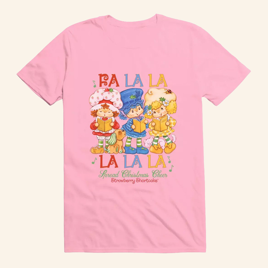 Strawberry Shortcake Merch Strawberry Shortcake Spread Christmas Cheer T-Shirt Gifts For Her