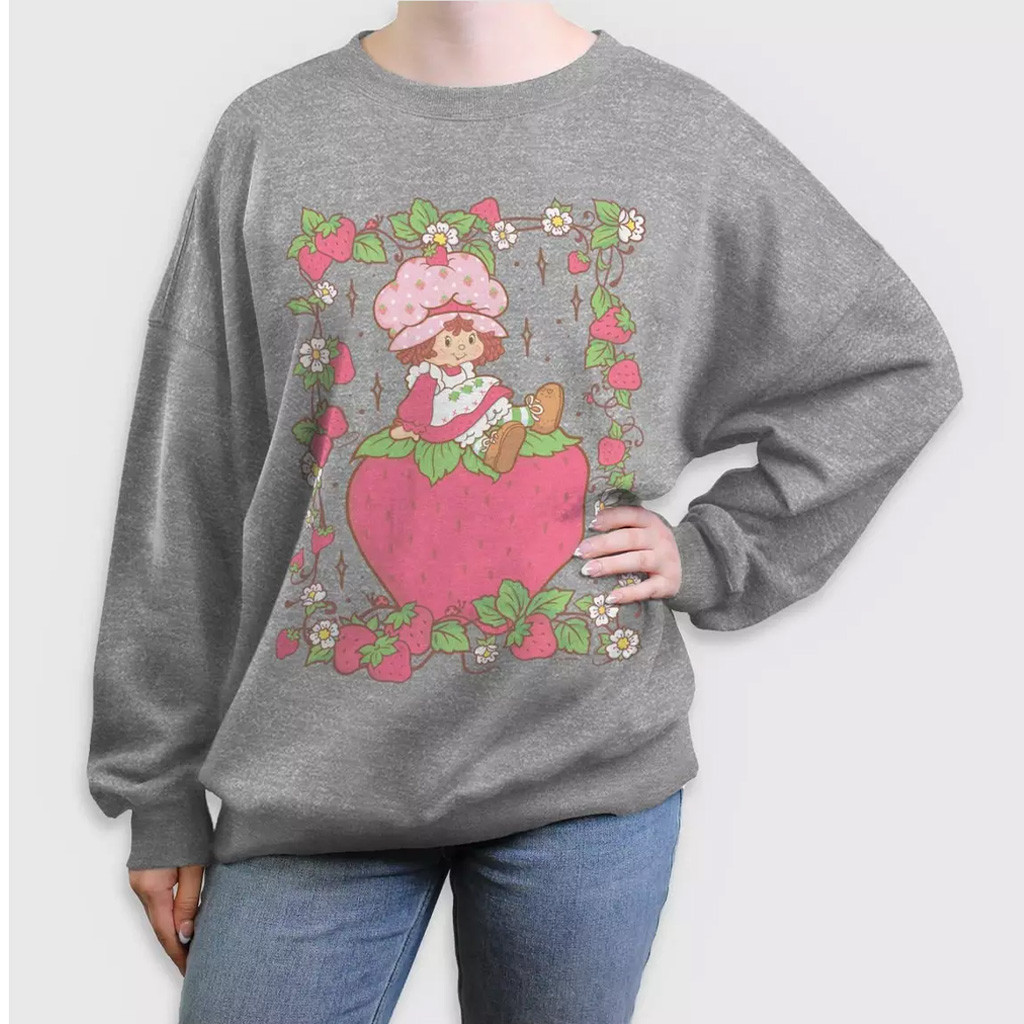 Strawberry Shortcake Merch Strawberry Shortcake Tarot Frame Sweatshirt Gifts For Sister