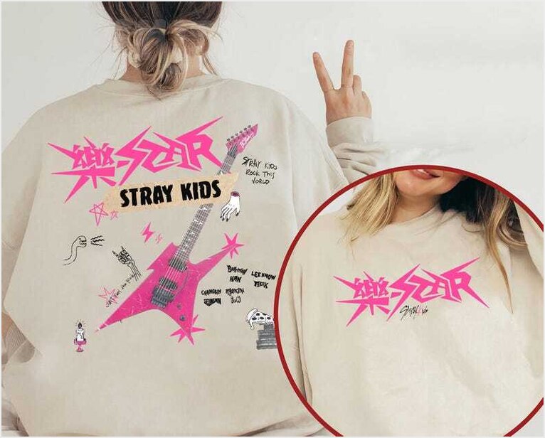 Stray Kids Album Shirt Stray Kids Members Group Sweatshirt Gifts For Him Trendy Merch Stray Kids Album Shirt Stray Kids Members Group Sweatshirt Gifts For Him Trendy Merch