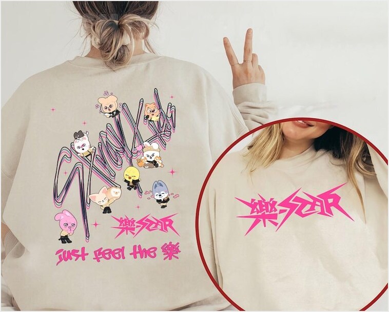 Stray Kids Ate Album T-Shirt Stray Kids Kpop Sweatshirt Gifts For Besties Trendy Merch