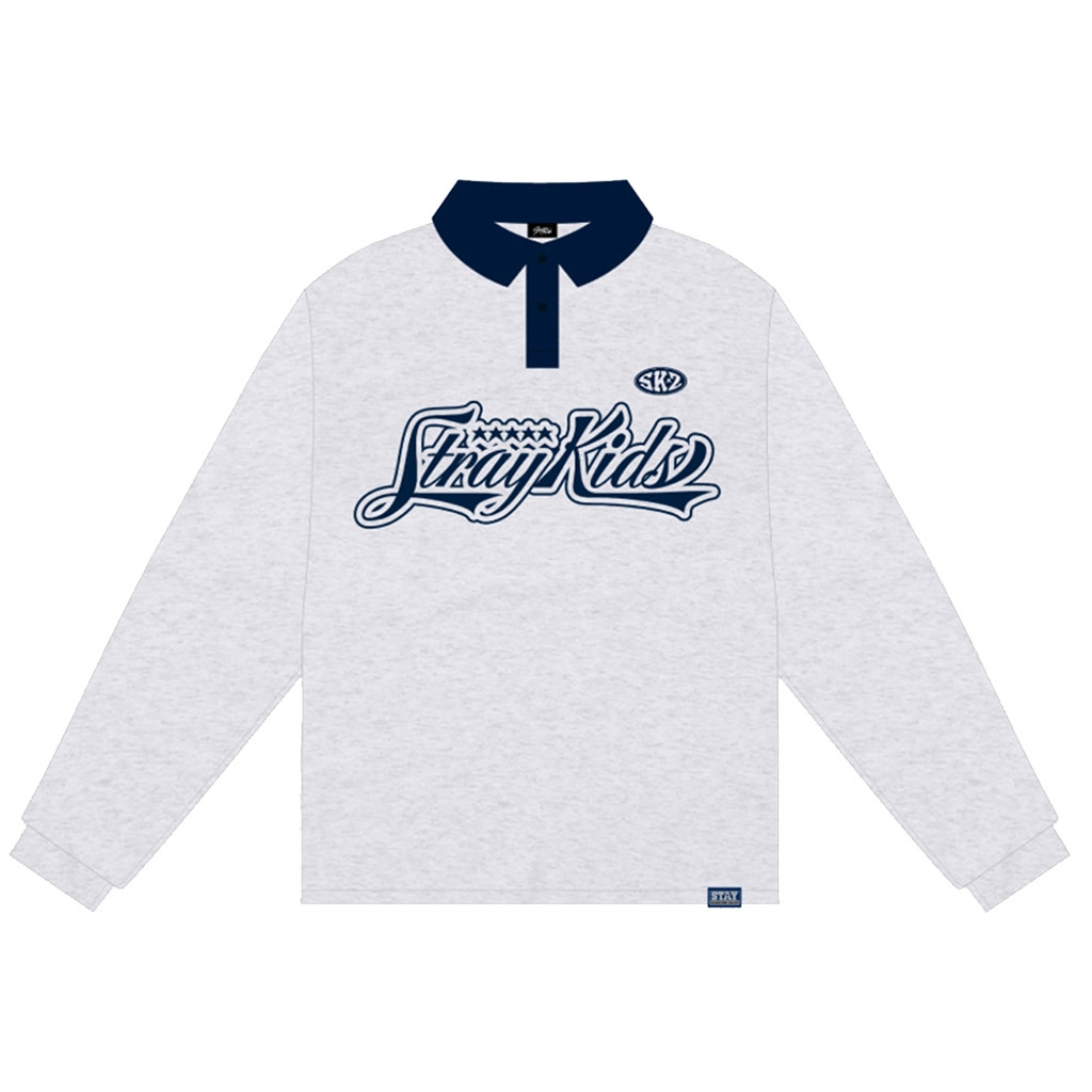 Stray Kids Do It 5 Star Seoul Special Print Long Polo Shirt Stray Kids Merch Gifts For Dudes