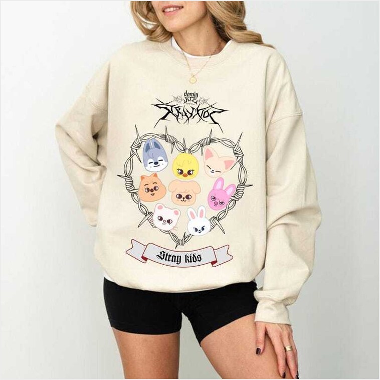 Stray Kids Dominate World Tour Sweatshirt Stray Kids Ate Album Shirt Gifts For Brother Merch Clothing Stray Kids Dominate World Tour Sweatshirt Stray Kids Ate Album Shirt Gifts For Brother Merch Clothing