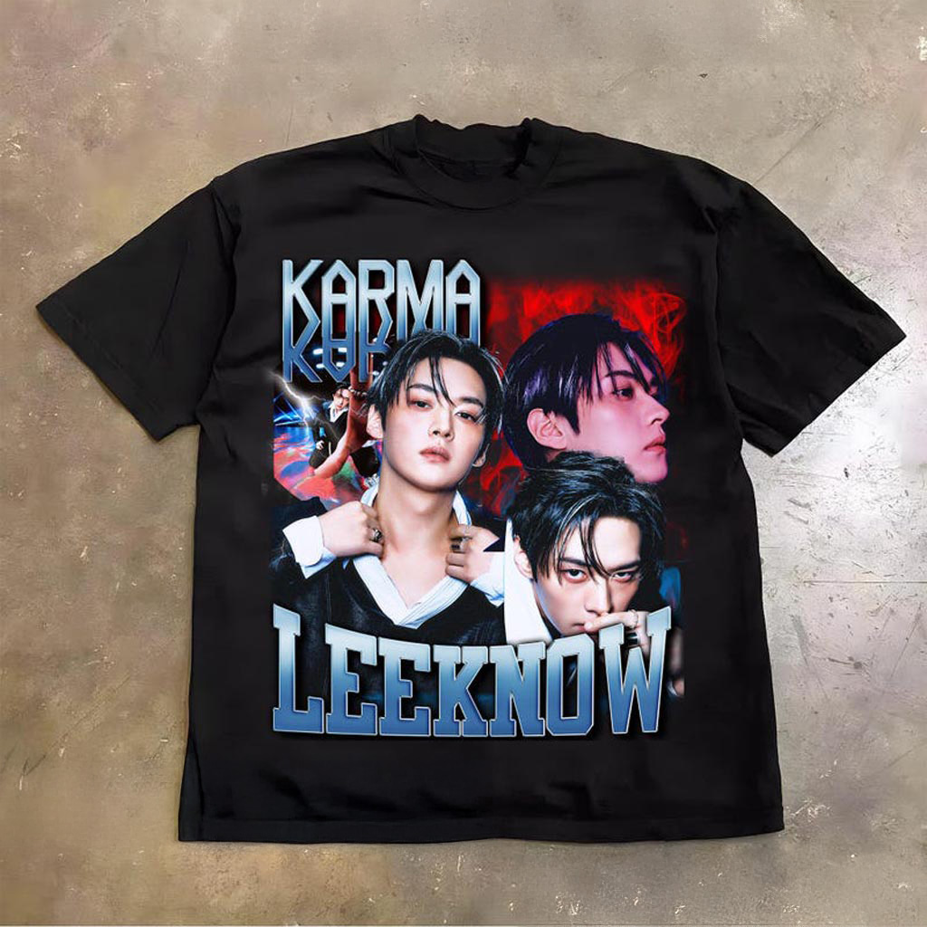 Stray Kids Lee Know Karma Shirt Stray Kids Karma K-Pop T-Shirt Hoodie Sweatshirt Stray Kids Stray Kids Lee Know Karma Shirt Stray Kids Karma K-Pop T-Shirt Hoodie Sweatshirt Stray Kids