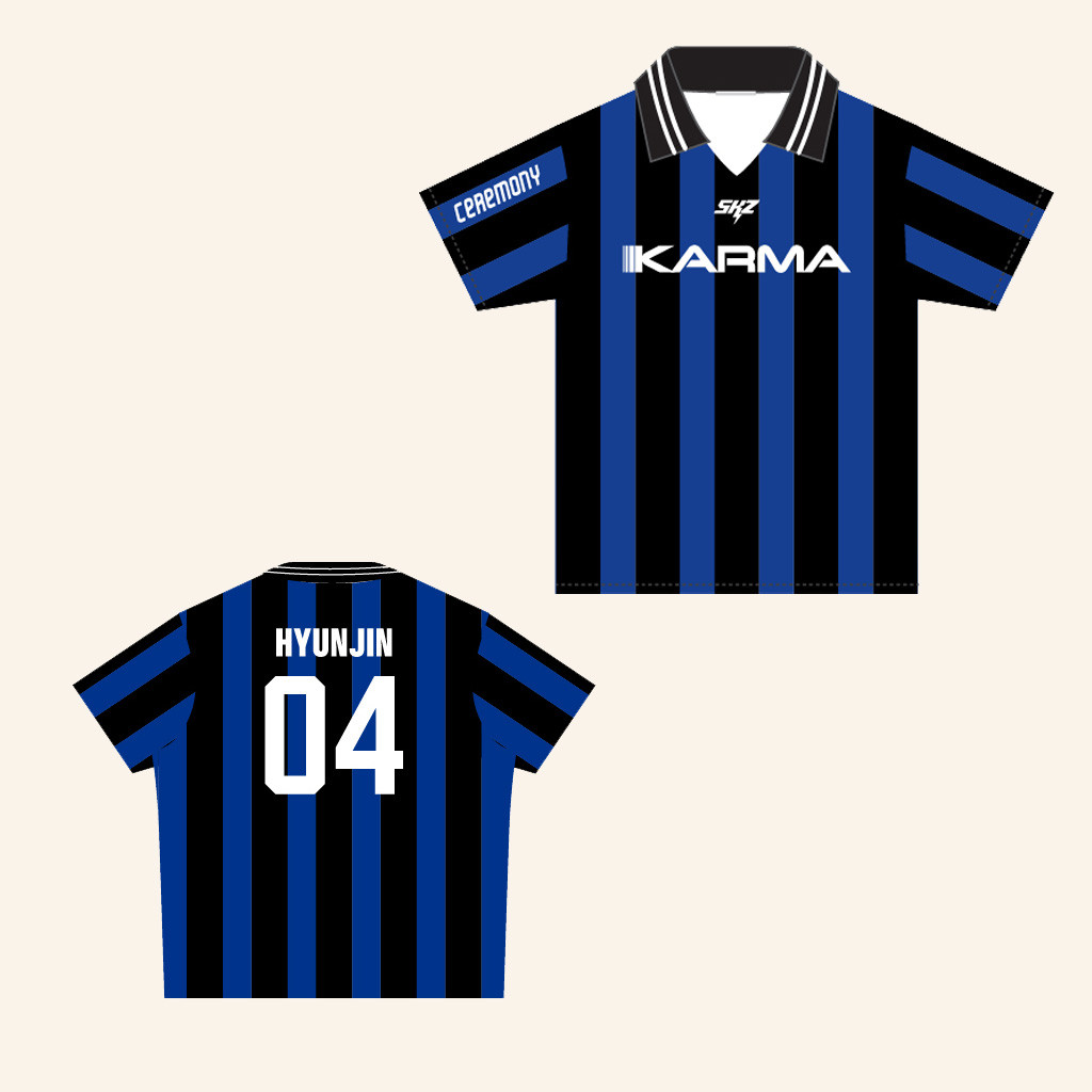 Stray Kids Merch Hyun Jin 04 KARMA Uniform T-Shirt Best Gifts For Fans Stray Kids Merch Hyun Jin 04 KARMA Uniform T-Shirt Best Gifts For Fans