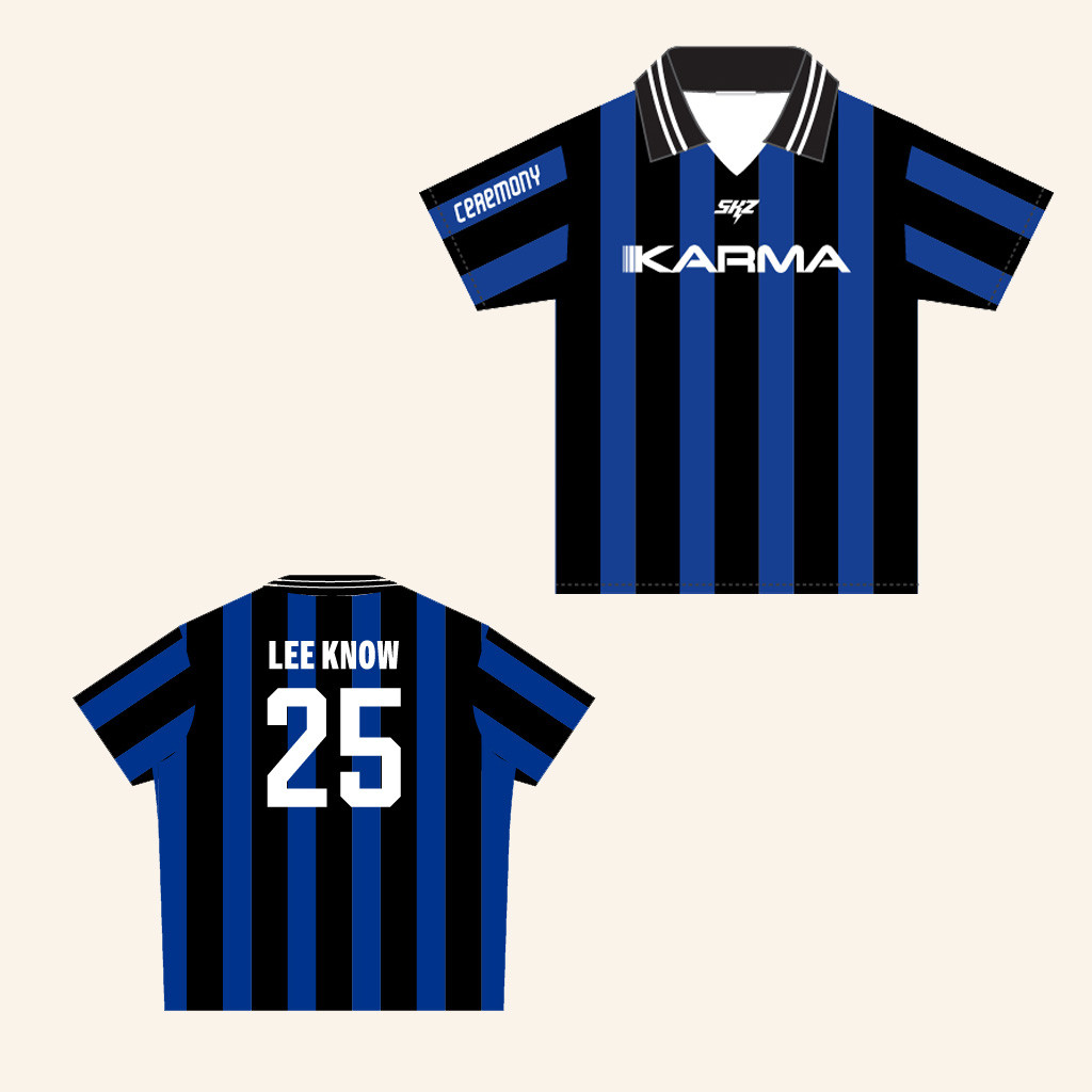 Stray Kids Merch Lee Know 25 KARMA Uniform T-Shirt Fan Apparel Gifts For Friends Stray Kids Merch Lee Know 25 KARMA Uniform T-Shirt Fan Apparel Gifts For Friends
