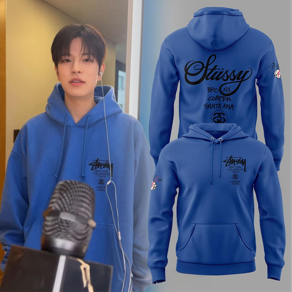 Stray Kids Stussy World Tour Hoodie Stray Kids Merch Birthday Gifts For Fans