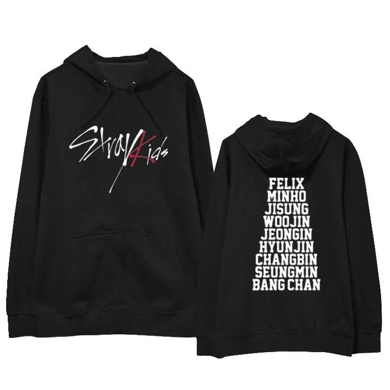 Stray Kids Tour Merch 2025 Hoodie Idols Names Concert Fan Clothing Gift Ideas