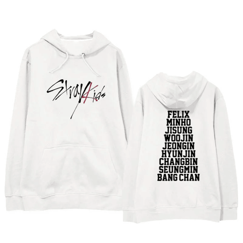 Stray Kids Tour Merch 2025 Hoodie Idols Names Concert Fan Clothing Gift Ideas