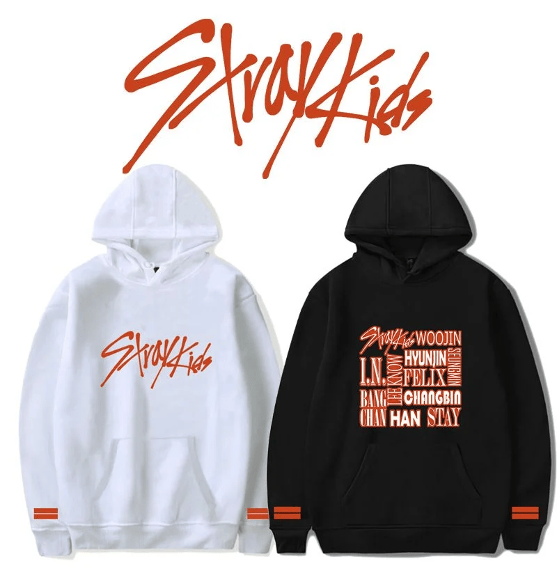 Stray Kids Tour Merch 2025 Logo Hoodie Concert Fan Clothing Gifts For Best Friends