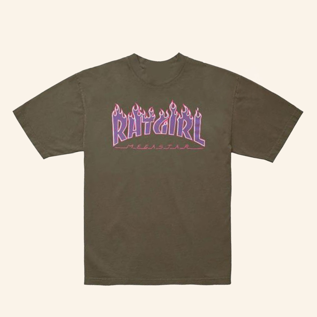 Stray Rats Merch Ratgirl Megastar T-Shirt Best Christmas Gifts For Sister