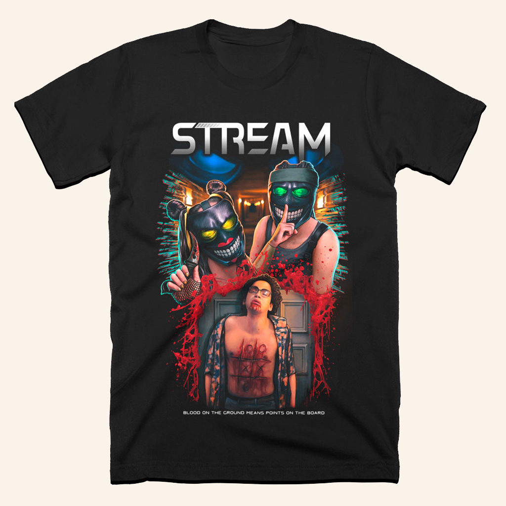 STREAM Tic Tac Terror T-Shirt Halloween Men Clothing Best Gifts For Friends STREAM Tic Tac Terror T-Shirt Halloween Men Clothing Best Gifts For Friends