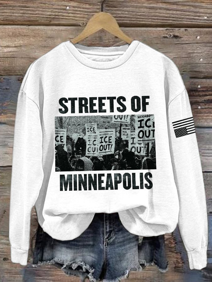 Streets Of Minneapolis Sweatshirt Be Pretti Good Crewneck Minnesota Rebel Alliance Shirt Streets Of Minneapolis Sweatshirt Be Pretti Good Crewneck Minnesota Rebel Alliance Shirt