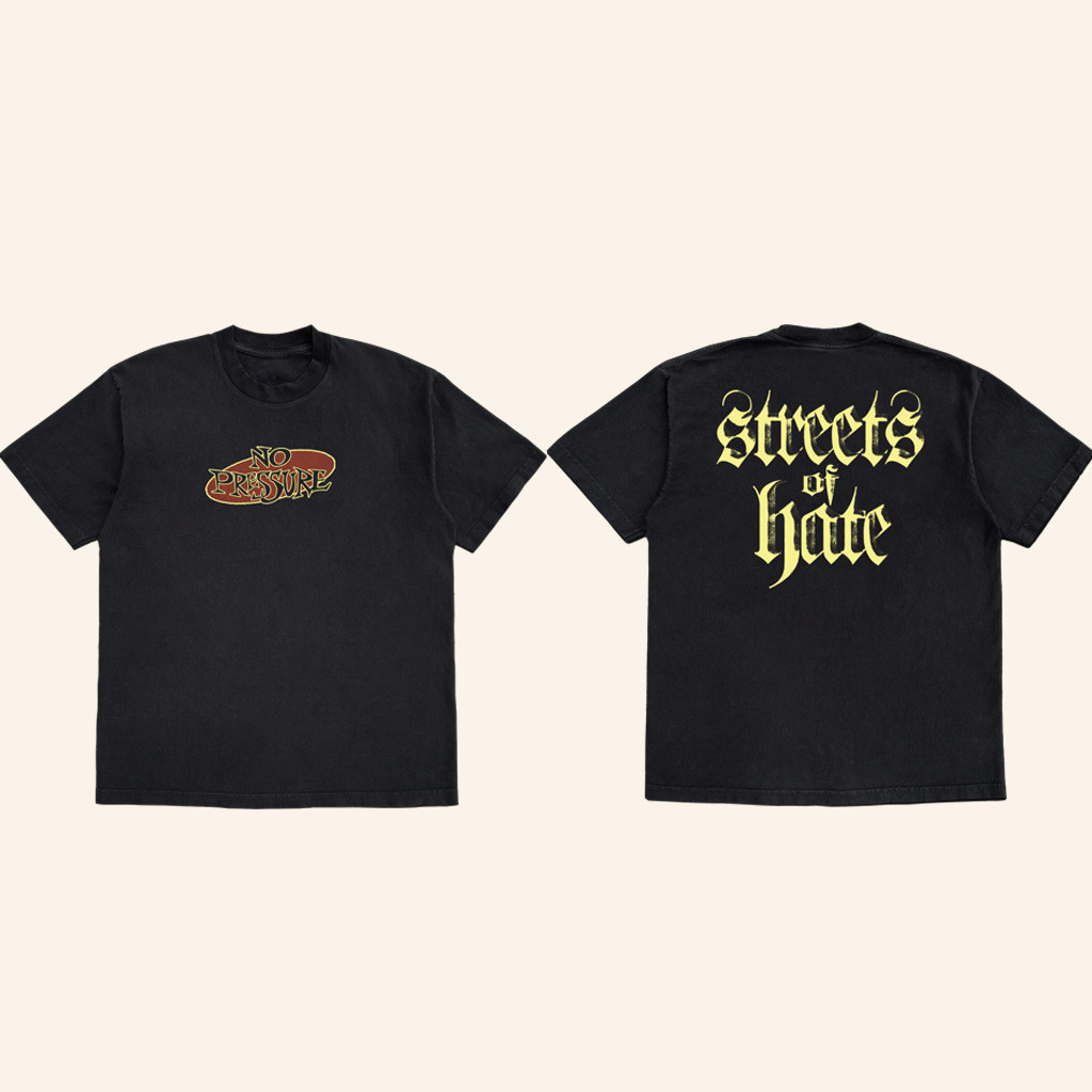 Streetsofhateny Merch No Pressure T-Shirt Streets Of Hate Shirt Dad Christmas Gifts