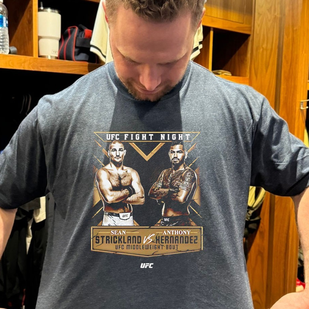 Strickland Vs Hernandez 2026 UFC Fight Night Shirt Good Gifts For Boyfriend