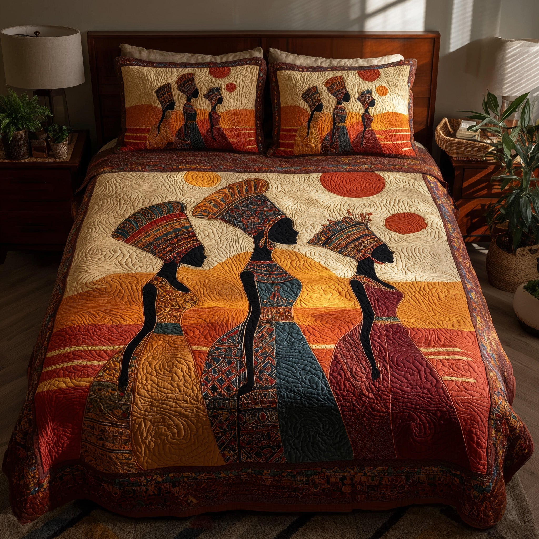 Strong Maidens Quilted Bedding Set For Women
