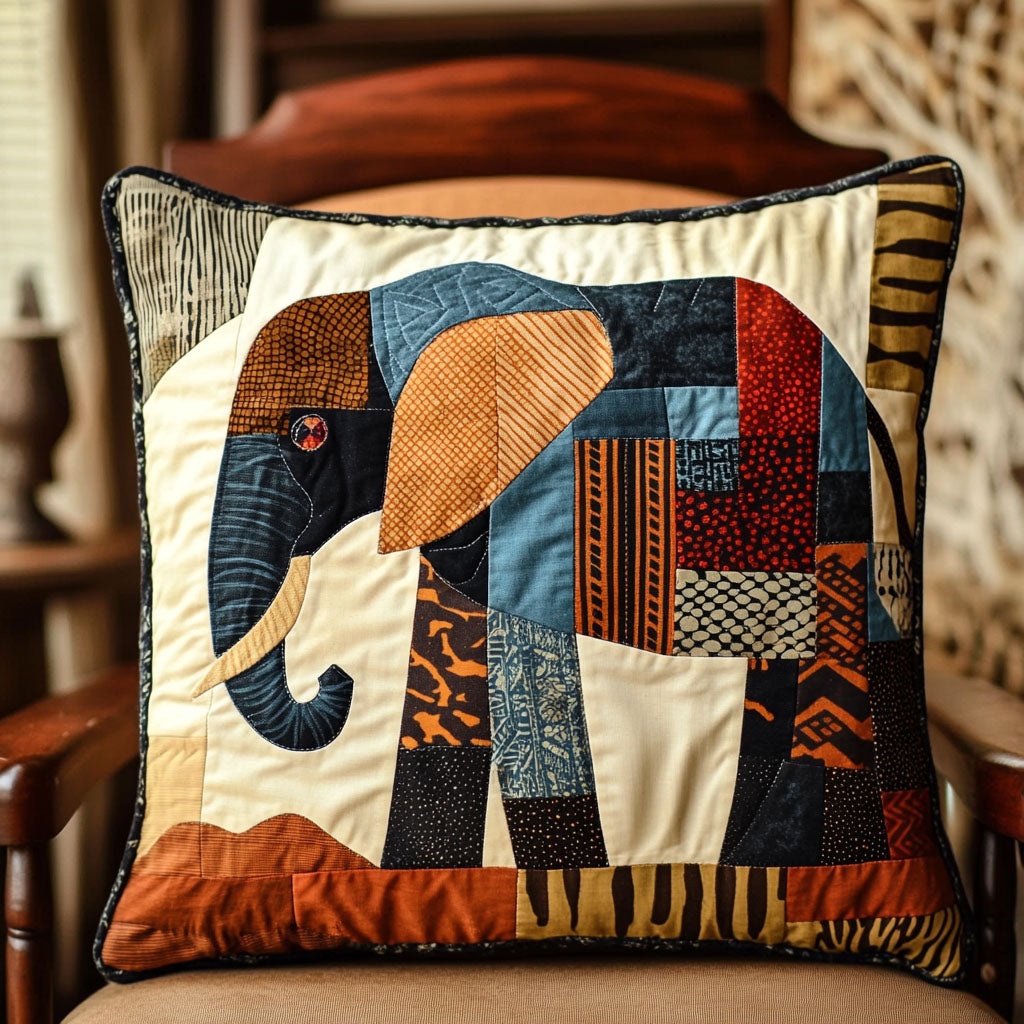 Strong Spirit Quilted Pillow Case Nice Pillow Covers Best Elephant Gifts Women