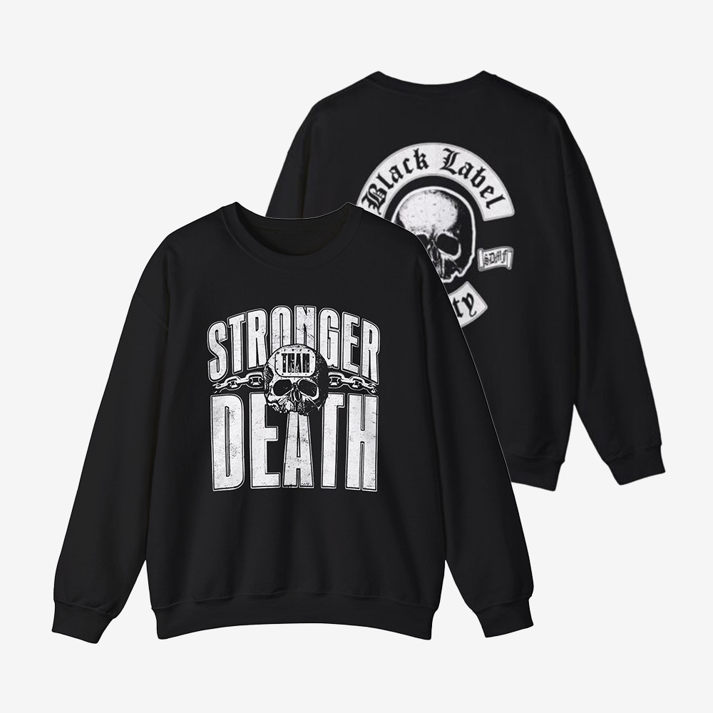 Stronger Than Death Black Label Society Sweatshirt Fan Merch Music Gift For Her