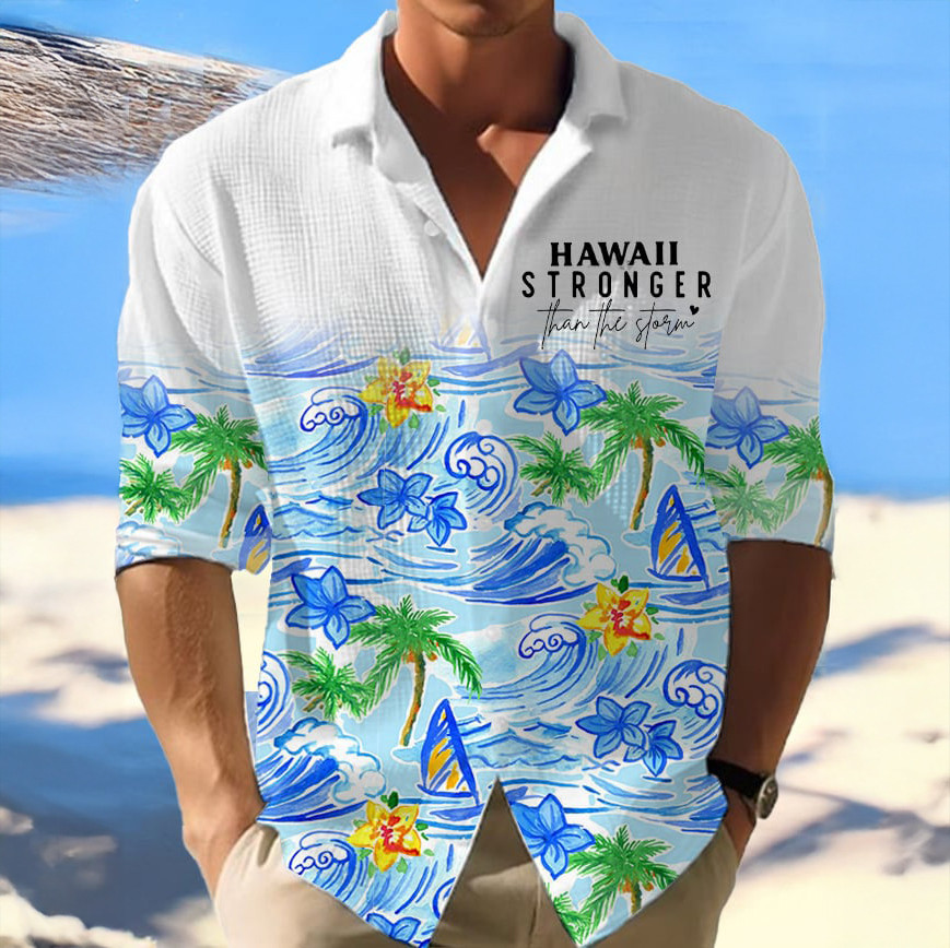 Stronger Than the Storm Button Up Shirt Galathreads Clothes Gift Idea For Huge Fans