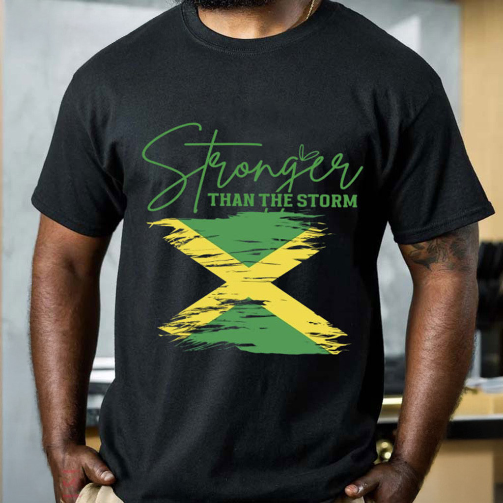 Stronger Than The Storm Jamaica Strong Relief T-Shirt Best Gifts For Dad Stronger Than The Storm Jamaica Strong Relief T-Shirt Best Gifts For Dad